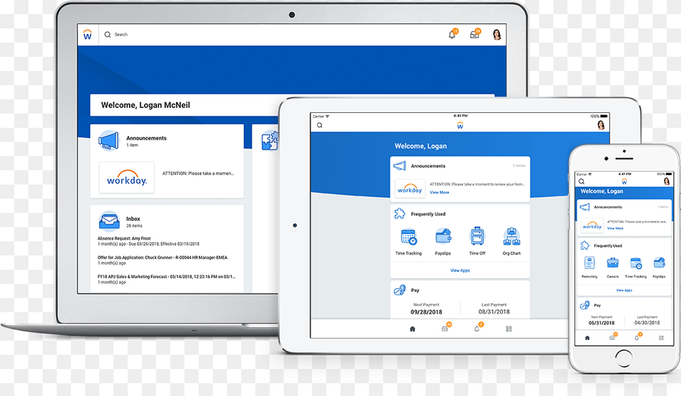 Technology Different Workday Platform, Computer, Electronics, Tablet Computer, Pc Free Png Download