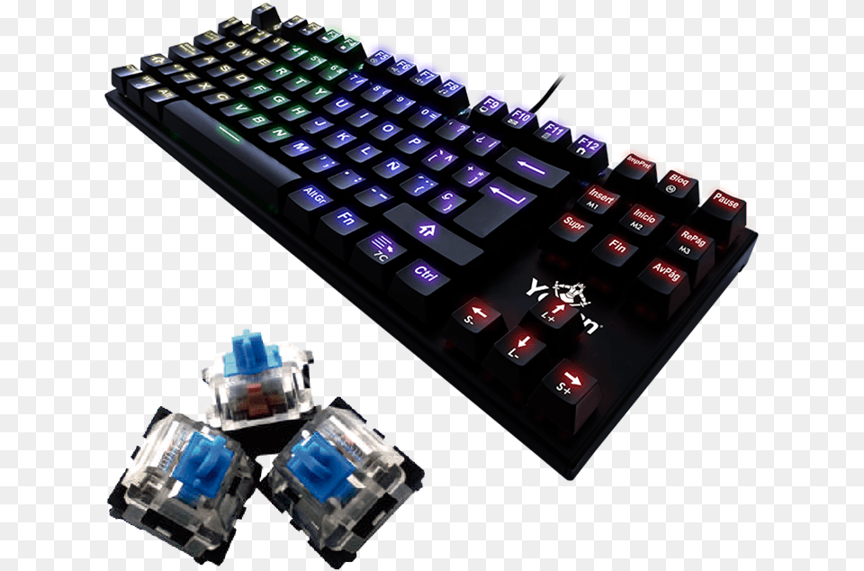 Teclado Gamer Spark Teclado Yeyian Spark 2000, Computer, Computer Hardware, Computer Keyboard, Electronics Free Png Download