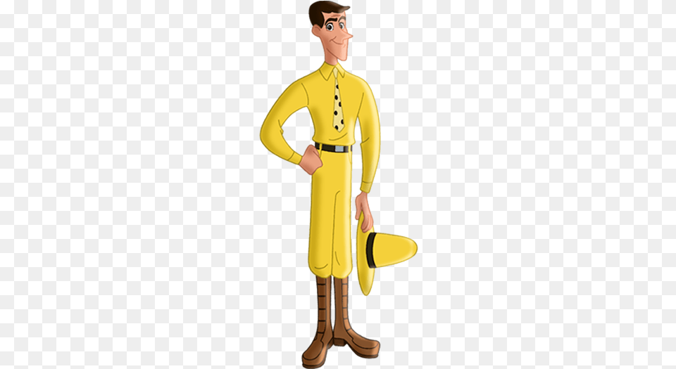 Ted Guy From Curious George, Sleeve, Person, Clothing, Costume Free Png Download