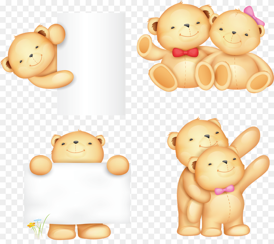 Teddies Cartoon, Toy, Baby, Person, Face Png