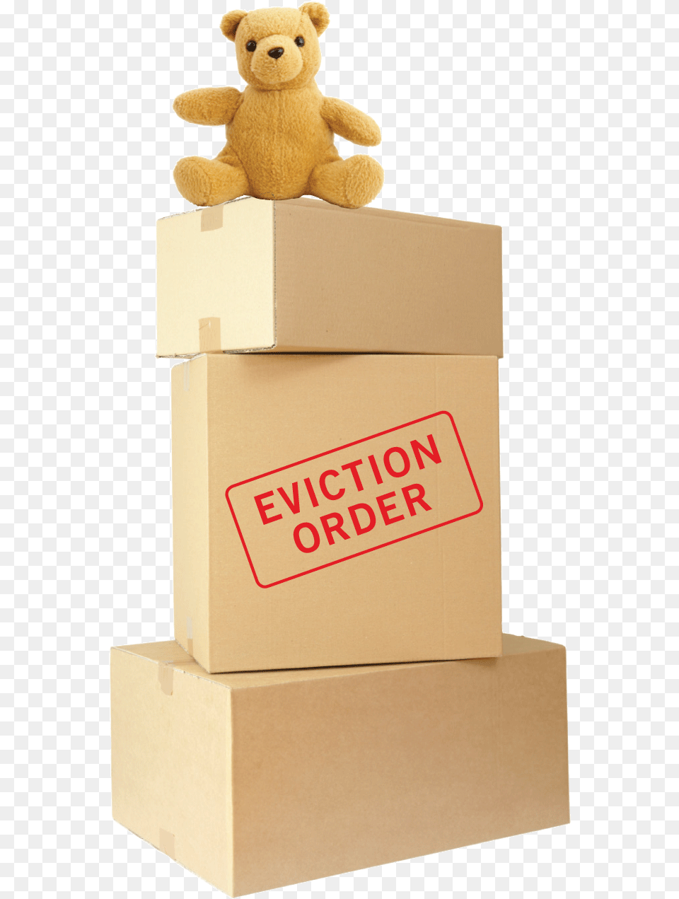 Teddy Bear, Box, Cardboard, Carton, Teddy Bear Png Image