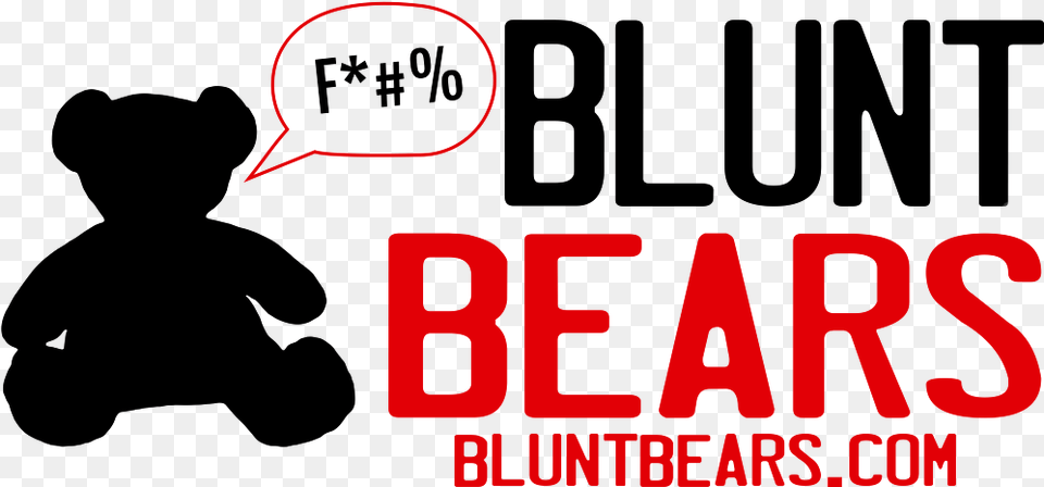 Teddy Bear, Text, Blackboard, Silhouette Free Png