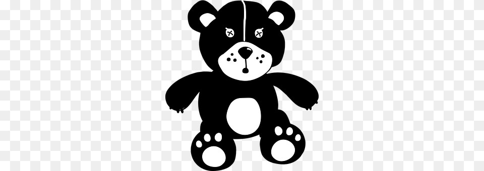 Teddy Bear Stencil Free Png Download