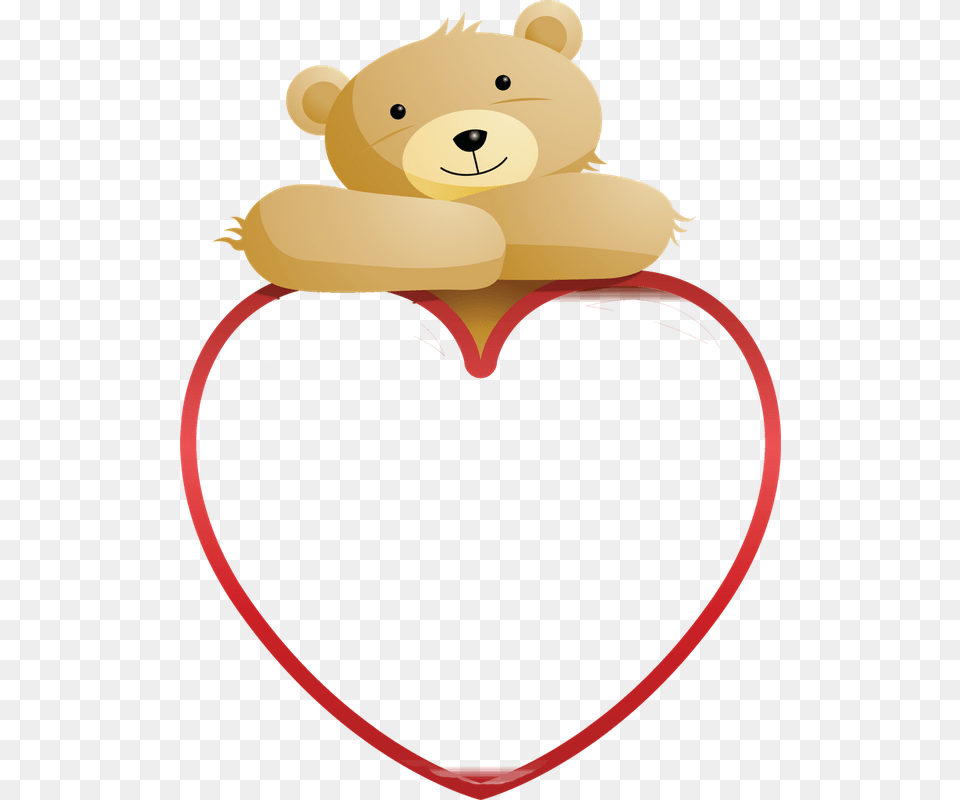 Teddy Bear And Heart Clip Art, Nature, Outdoors, Snow, Snowman Free Png Download