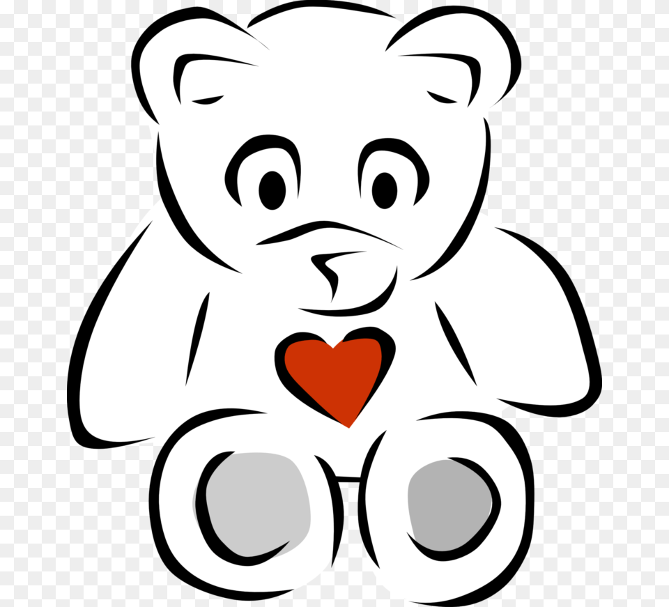 Teddy Bear Black And White Black And White Pictures Of Bears, Stencil, Baby, Person, Face Png