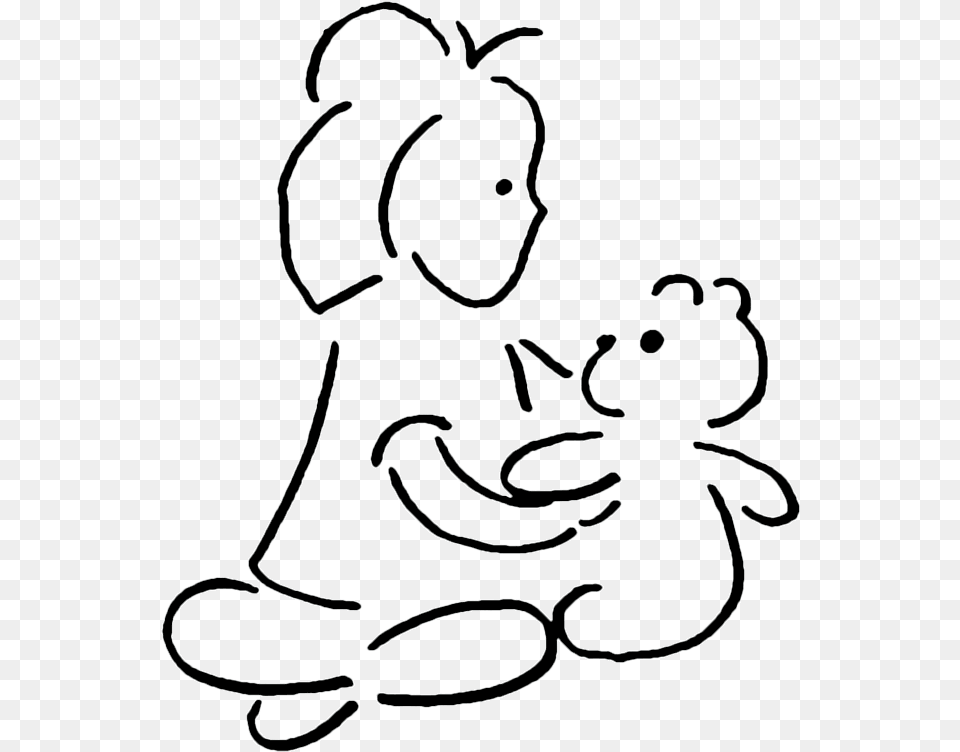 Teddy Bear Clip Art Cartoon, Stencil, Animal, Canine, Dog Free Png Download
