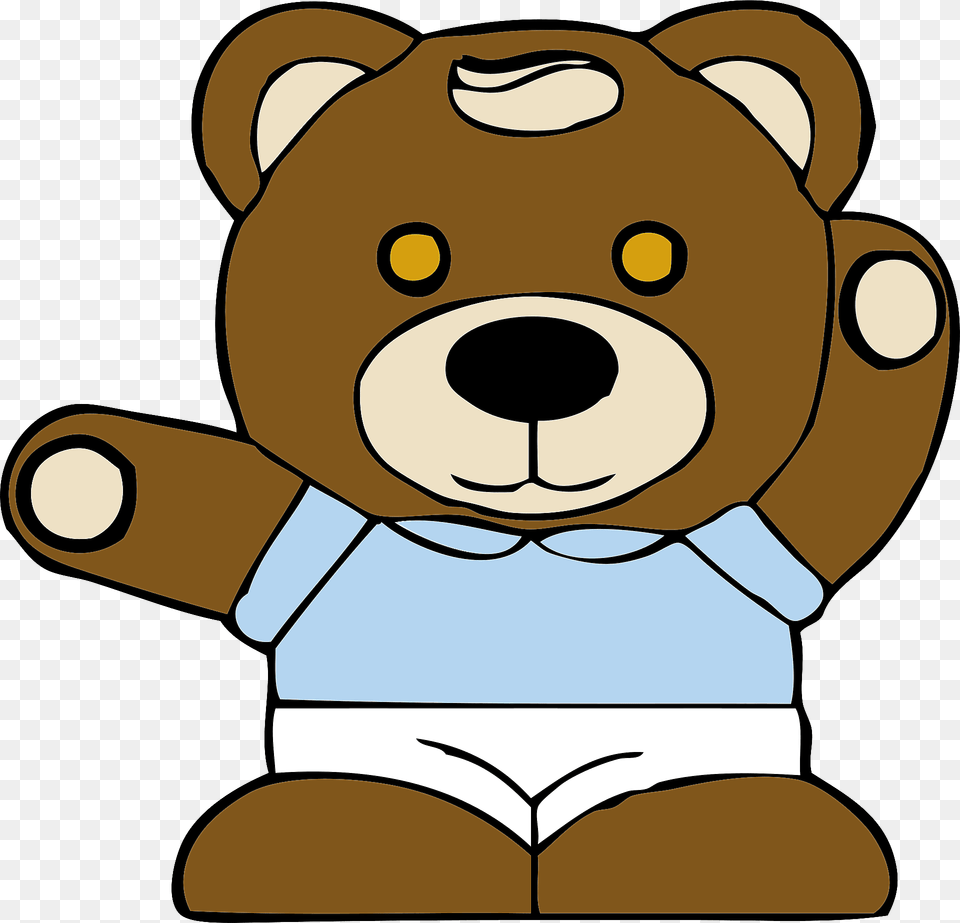 Teddy Bear Clipart, Teddy Bear, Toy, Animal, Mammal Free Png