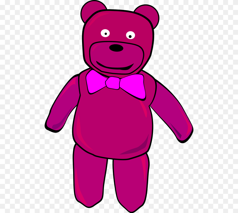 Teddy Bear Clipart Cliparts, Purple, Formal Wear, Accessories, Tie Png Image