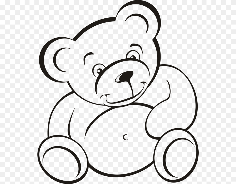 Teddy Bear Giant Panda American Black Bear Colouring Pages, Teddy Bear, Toy, Ammunition, Grenade Free Png Download