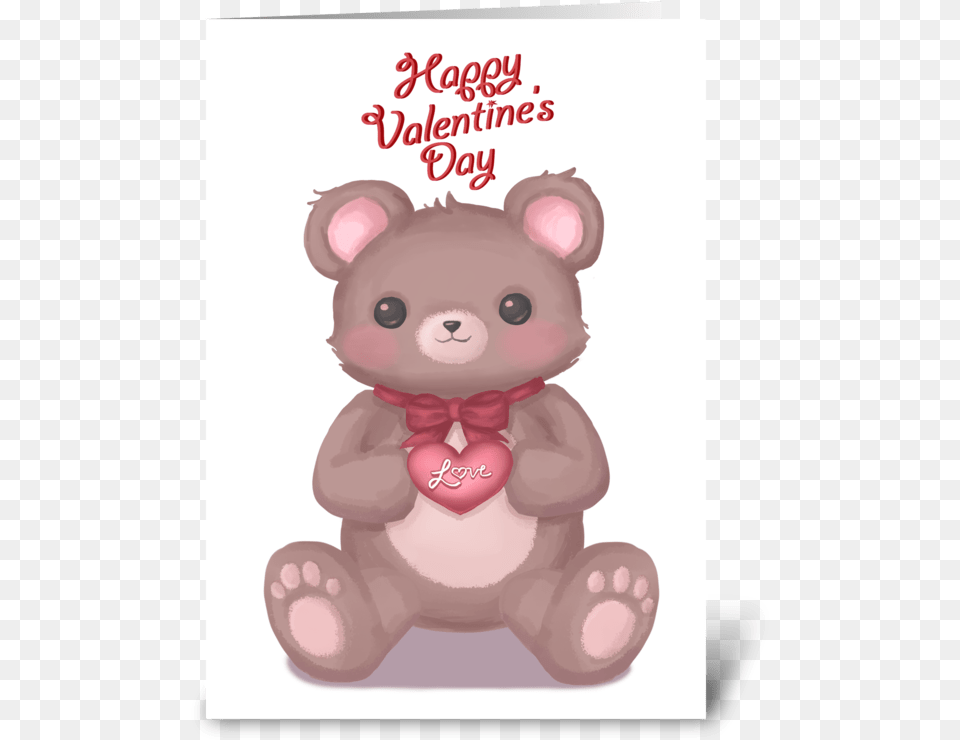 Teddy Bear Greeting Card Happy Christening, Animal, Mammal, Wildlife, Teddy Bear Free Png Download