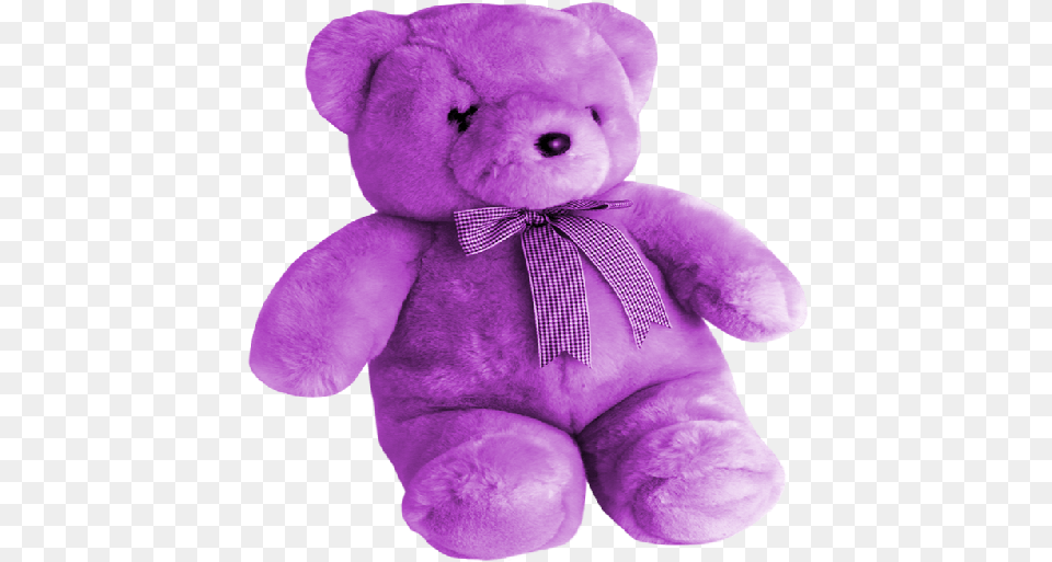 Teddy Bear Image Transparent Images Purple Teddy Bear Transparent Background, Teddy Bear, Toy, Accessories, Formal Wear Free Png