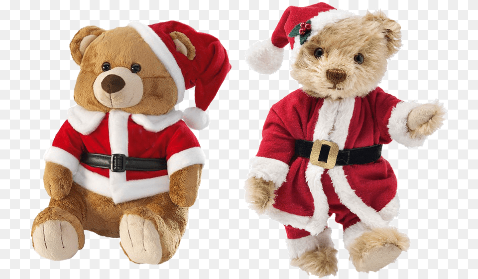 Teddy Bear Nicholas Isolated Christmas Soft Toy, Plush, Teddy Bear Free Png Download