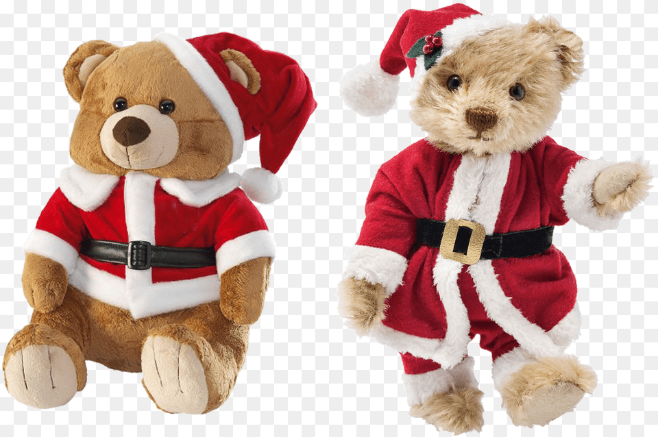 Teddy Bear Nicholas Isolated Free Photo Christmas Teddy Bear, Plush, Teddy Bear, Toy Png Image