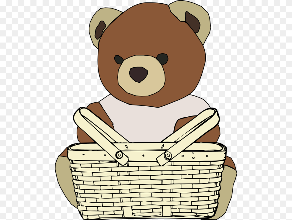 Teddy Bear Picnic Pluspng Picnic, Basket, Animal, Mammal, Wildlife Free Png