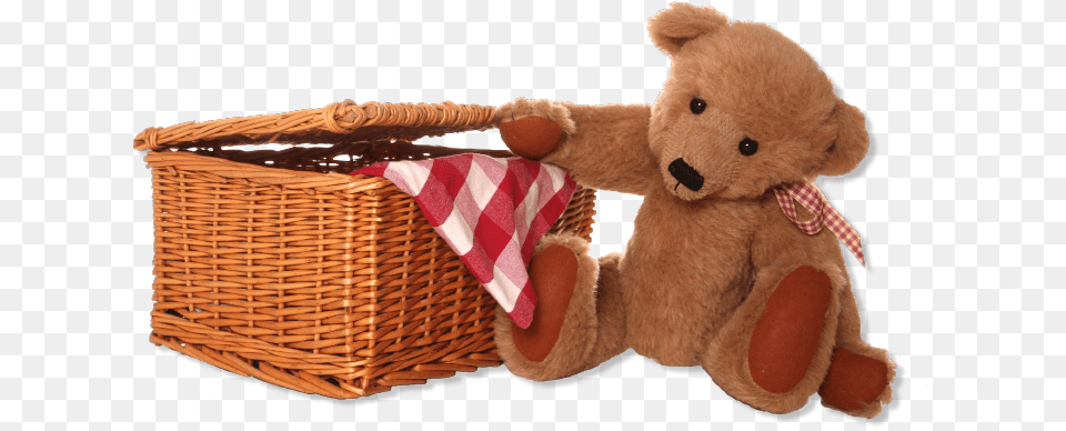 Teddy Bear Picnic Stock Photography, Teddy Bear, Toy, Basket Png