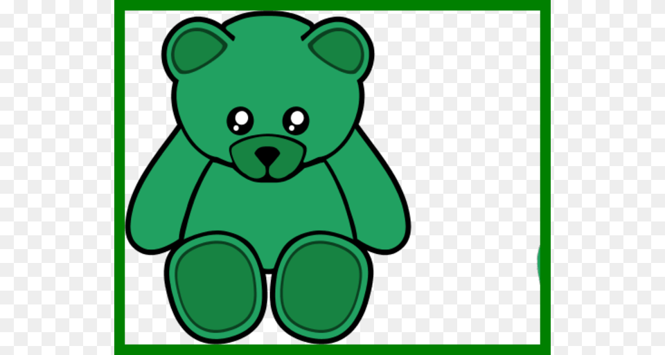 Teddy Bear Vector, Green, Teddy Bear, Toy, Animal Png Image