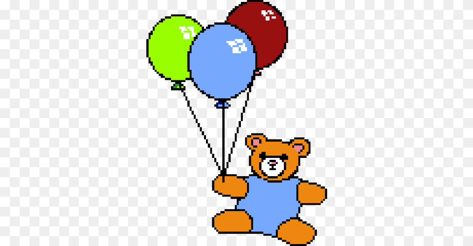 Teddy Bear With Balloons Carte Yu Gi Oh, Balloon, Face, Head, Person Free Png Download