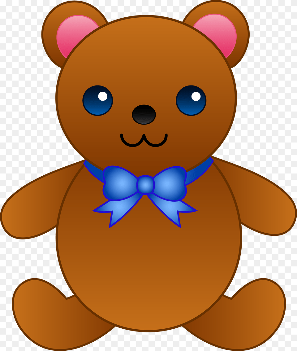 Teddy Bears Cartoon Images Teddy Bear With Blue Bow Tie, Toy, Baby, Person, Face Free Png Download