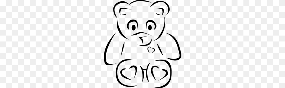 Teddy Clip Arts Download, Gray Free Transparent Png