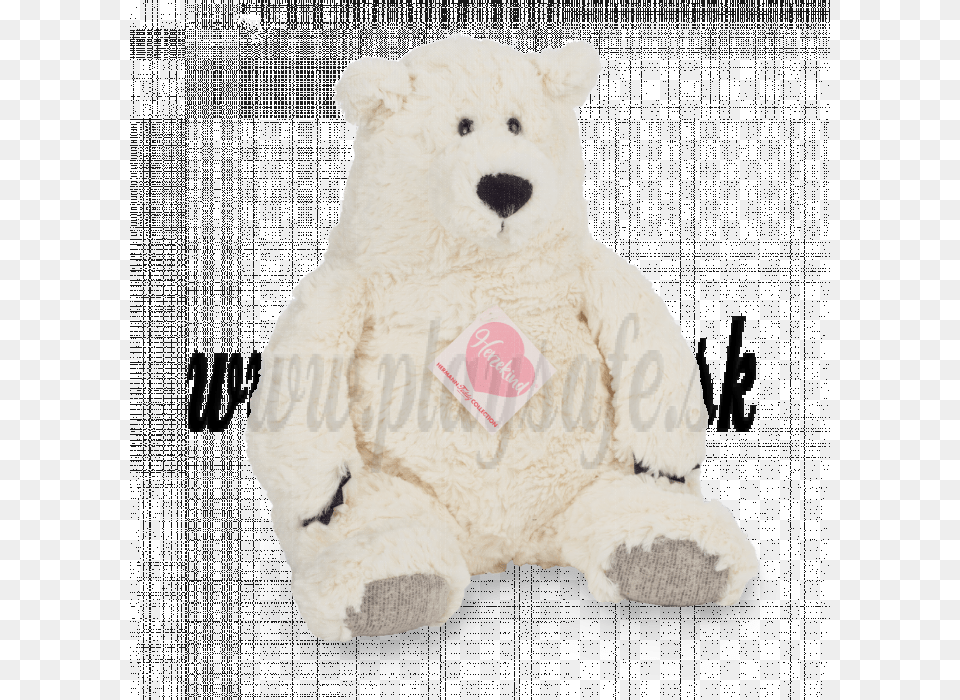 Teddy Hermann Soft Toy Polar Bear Bridget 34cm Plyov Bocian, Animal, Mammal, Wildlife, Teddy Bear Free Png Download