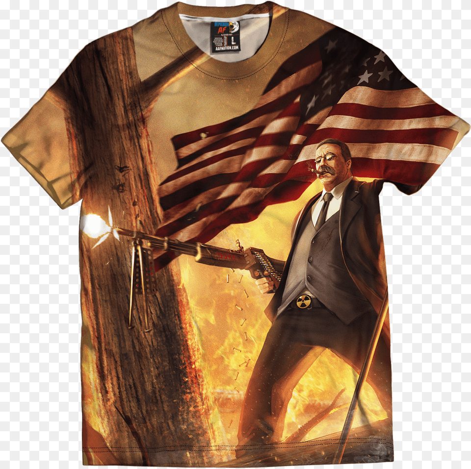 Teddy Roosevelt Bigfoot, Adult, Person, Man, Male Free Transparent Png