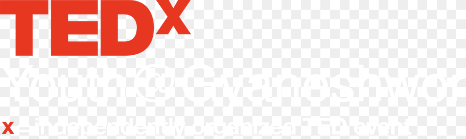 Tedx Logo Black Background Tedx, Text Png Image