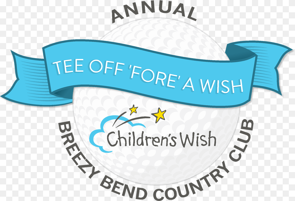 Tee Off Fore A Wish Graphic Design, Ball, Golf, Golf Ball, Sport Free Png Download