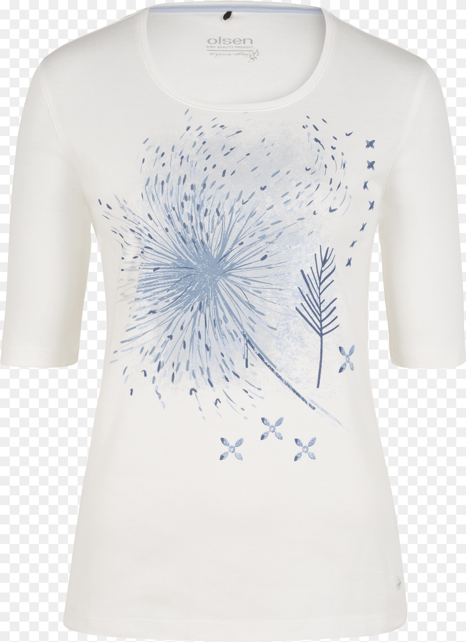 Tee Placement Print Dandelion T Shirt, Clothing, Long Sleeve, Sleeve, T-shirt Png Image