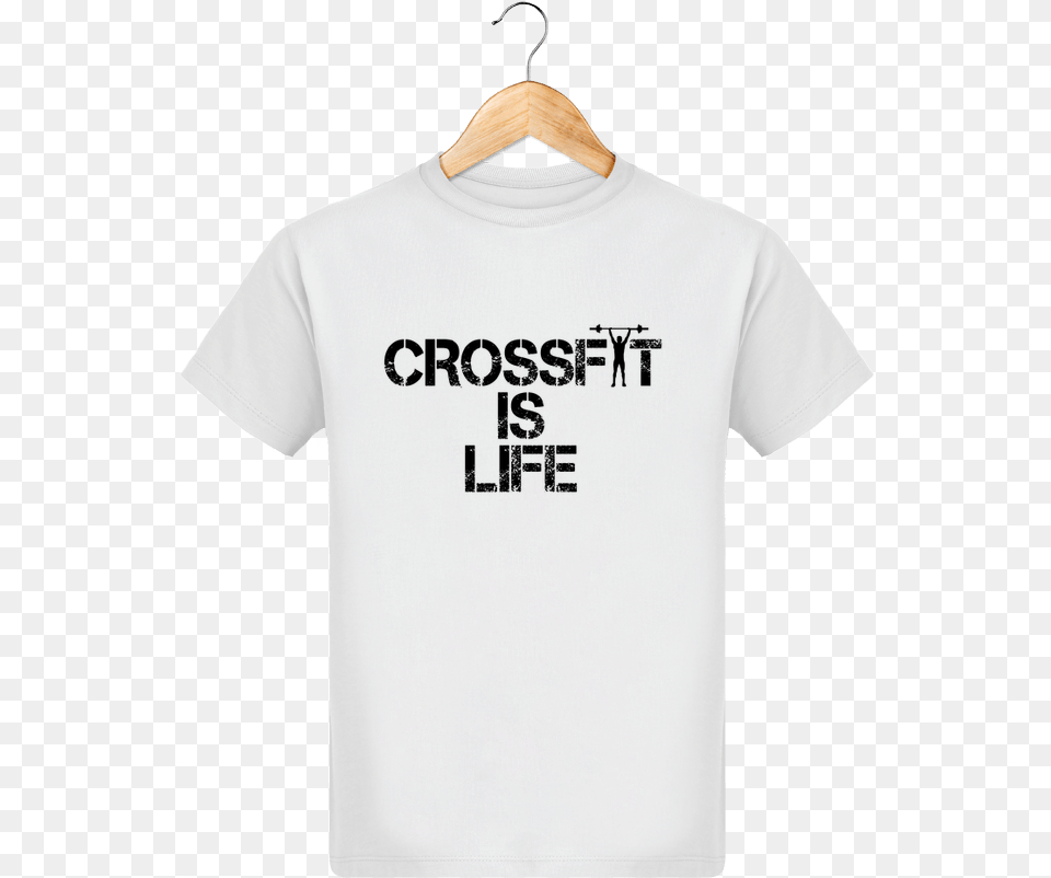 Tee Shirt Boy Stanley Mini Paint Crossfit Is Life By Lindsay Lohan Mugshot T Shirt, Clothing, T-shirt, Hanger Png Image