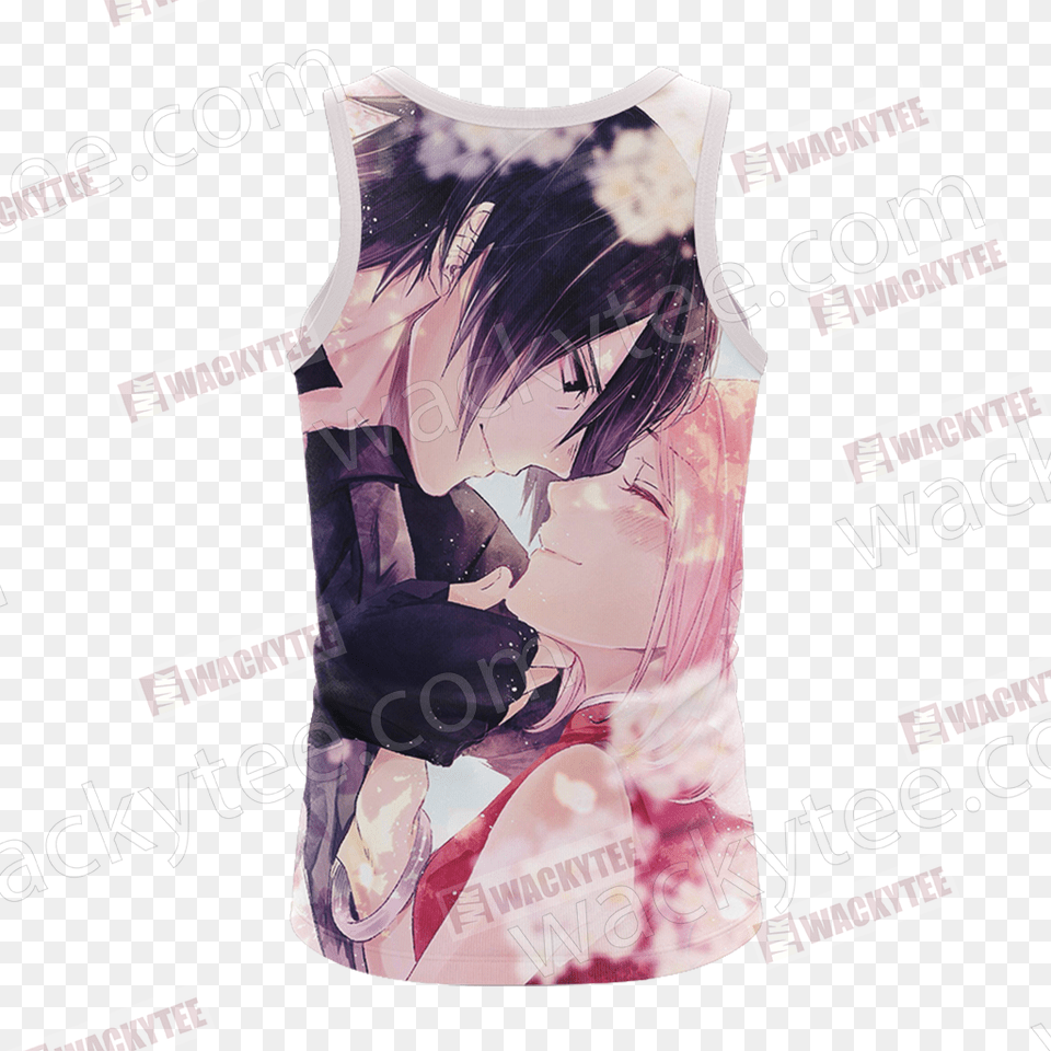 Tee Shirt Sakura Et Sasuke, Clothing, Tank Top, Adult, Female Free Transparent Png