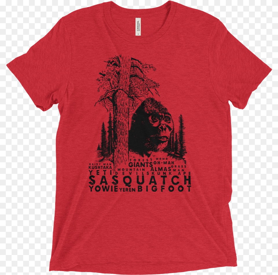 Tee Shirt Sasquatch Bob Marley One Love T Shirt Mens, Clothing, T-shirt, Person, Face Free Png Download