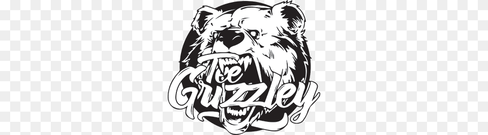 Tee Sticker Tee Grizzley Grizzley Gang, Stencil, Baby, Person, Animal Free Png