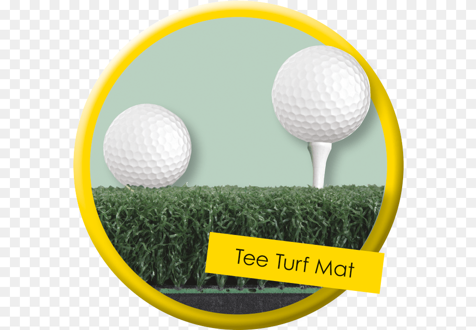 Tee Turf Golf Mat Pitch And Putt, Ball, Golf Ball, Sport, Disk Png Image