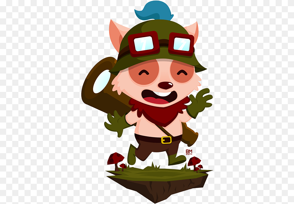 Teemo Images Photos Videos Logos Illustrations And Fictional Character, Elf, Baby, Face, Head Free Png