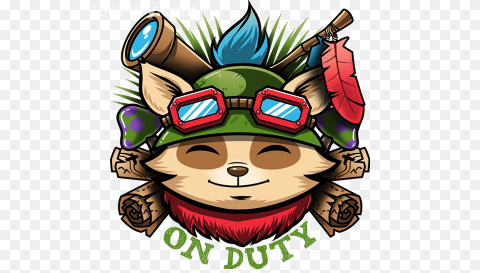 Teemo On Duty Shirt From Teefury, Person, Baby, Publication, Book Png Image