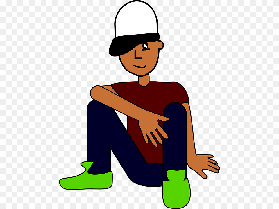 Teen Cartoon Image, Helmet, Clothing, Hardhat, Adult Free Transparent Png