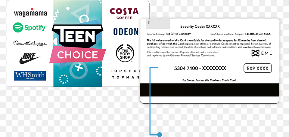 Teen Choice Gift Card, Text Png