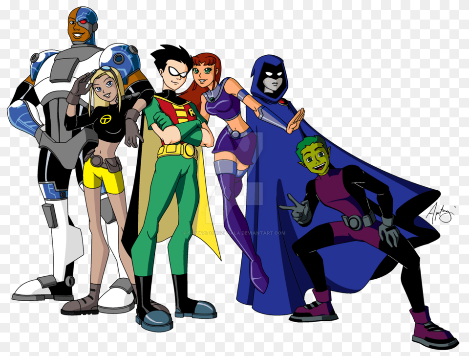 Teen Titans, Adult, Person, Woman, Female Free Png