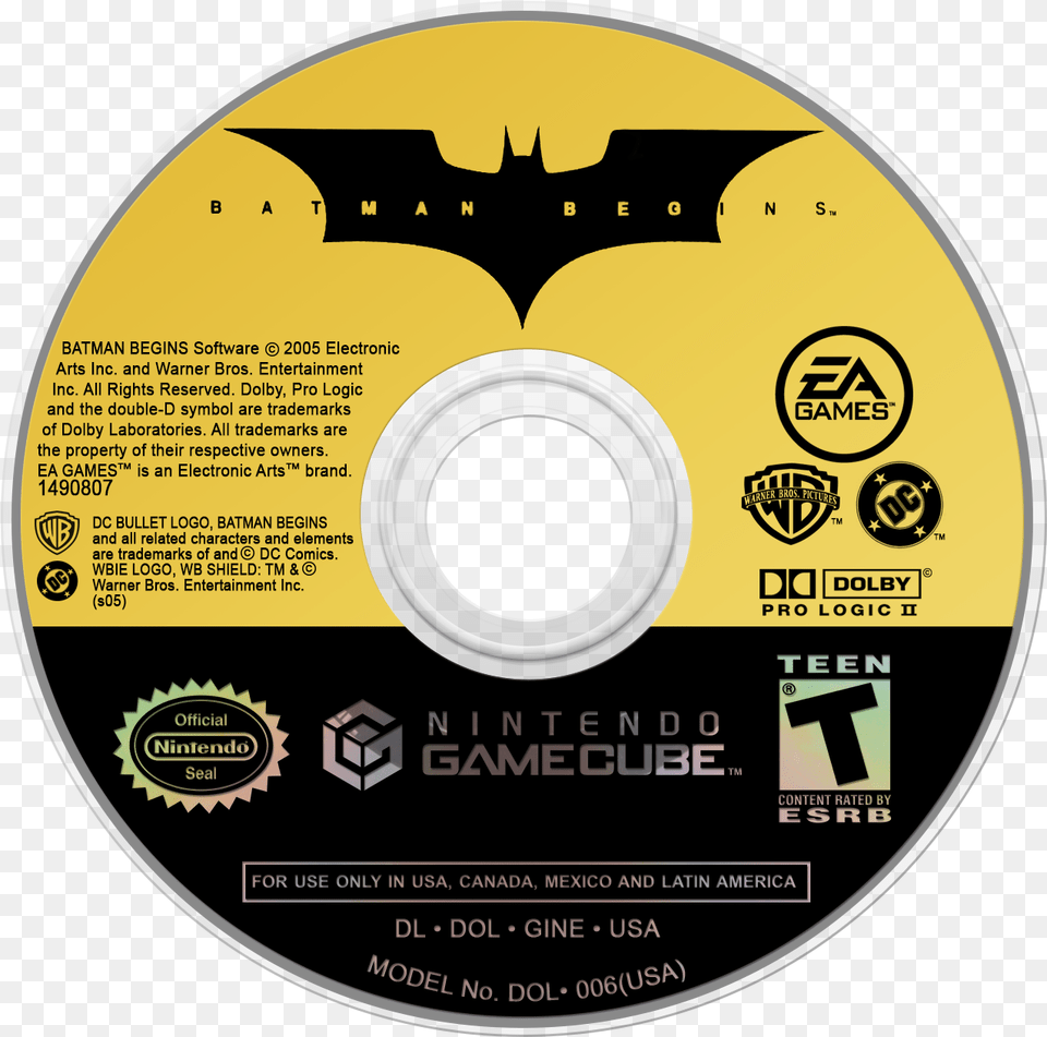 Teen Titans Gamecube Disc, Disk, Dvd Free Png Download