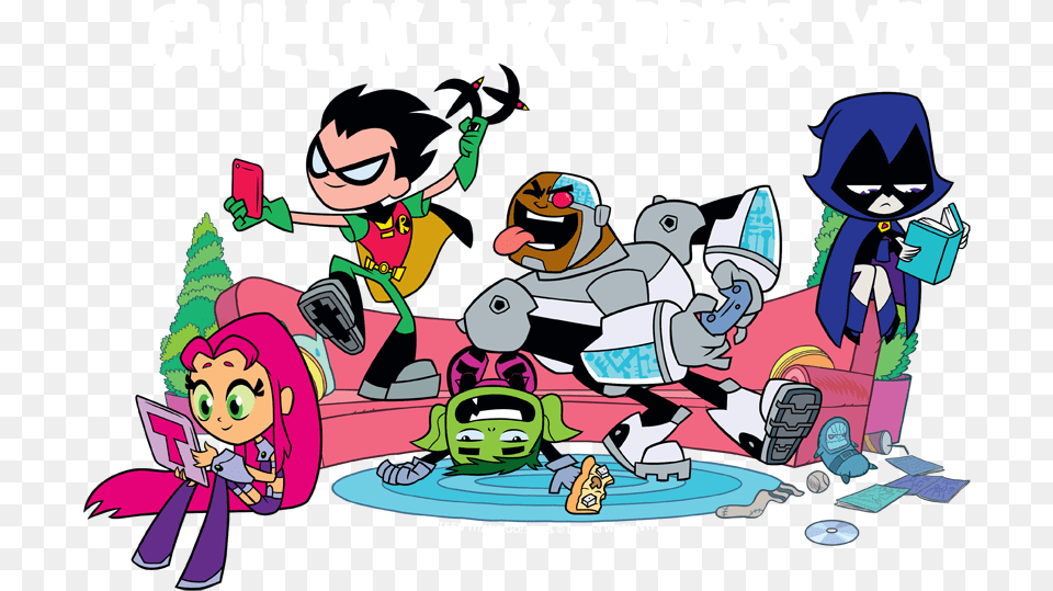 Teen Titans Go Banner Size, Publication, Comics, Book, Baby Free Png Download