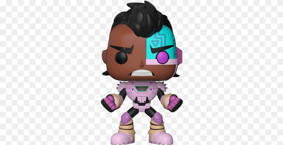 Teen Titans Go Ber Cyborg, Robot, Baby, Person Free Png Download