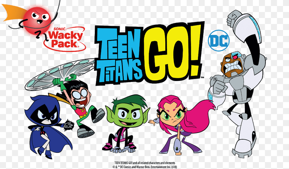 Teen Titans Go Chibi Toys, Book, Comics, Publication, Baby Png
