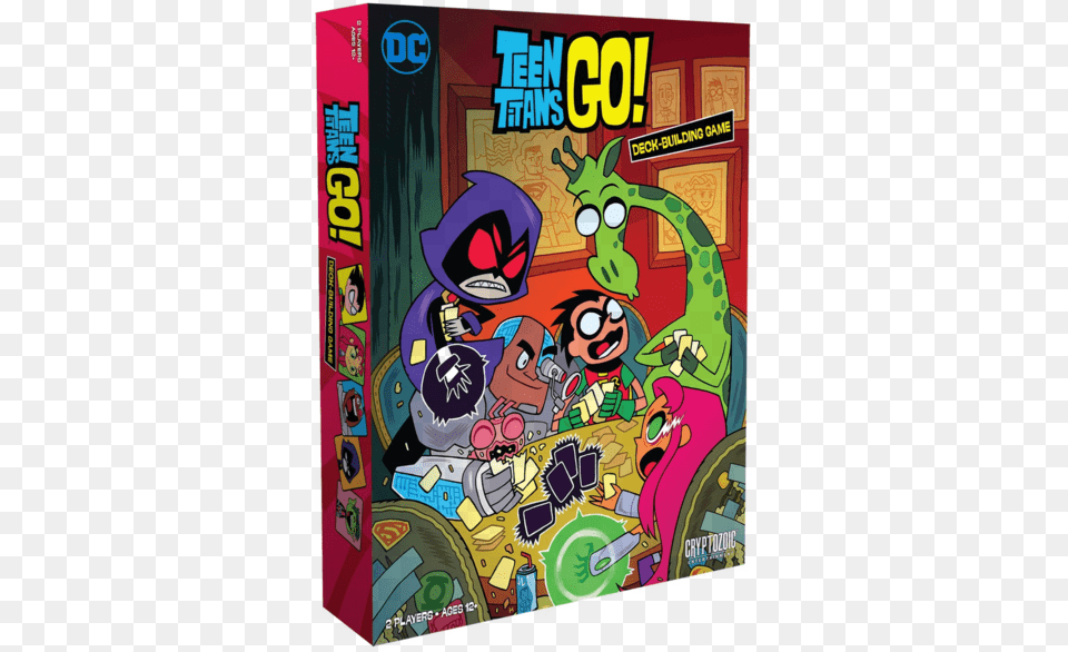 Teen Titans Go Deck Teen Titans Go Deck Building Game, Baby, Person, Face, Head Free Transparent Png