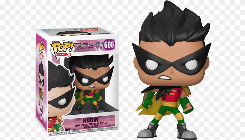 Teen Titans Go The Night Begins To Shine Pop Vinyl, Baby, Person, Face, Head Free Png