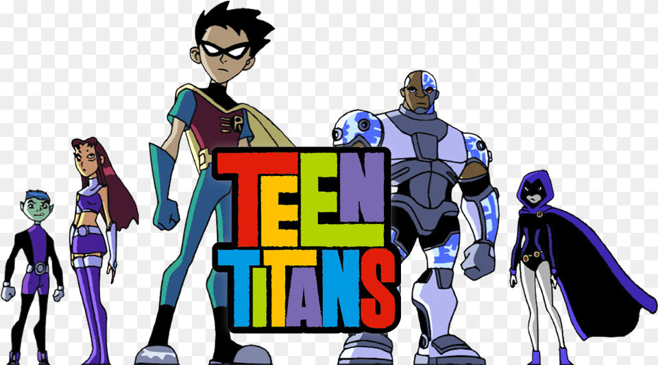 Teen Titans Image Teen Titans, Book, Comics, Publication, Adult Free Png