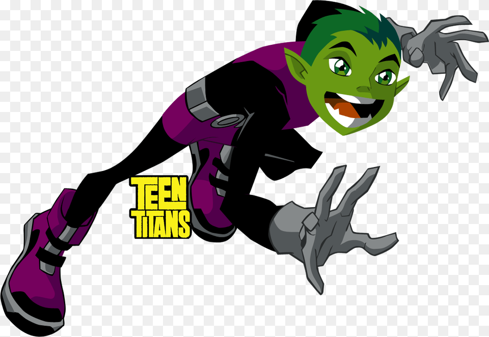 Teen Titans Original Beast Boy, Art, Graphics, Publication, Comics Free Png