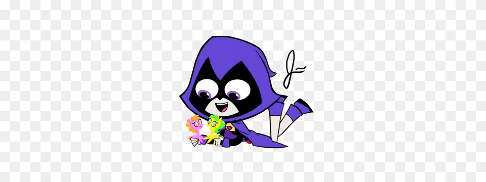 Teen Titans Pic, Baby, Person, Purple, Cartoon Png