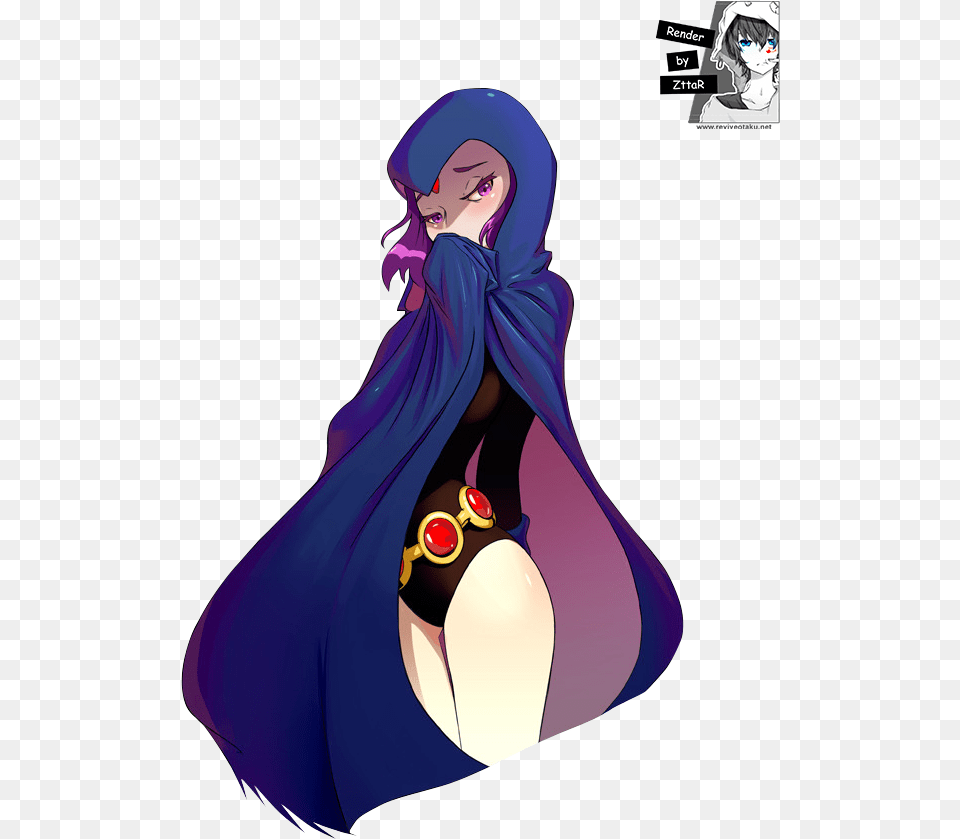 Teen Titans Raven Shy, Adult, Publication, Person, Female Free Png Download
