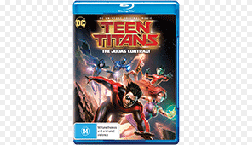 Teen Titans The Judas Contract Blu Ray, Book, Comics, Publication, Person Free Png