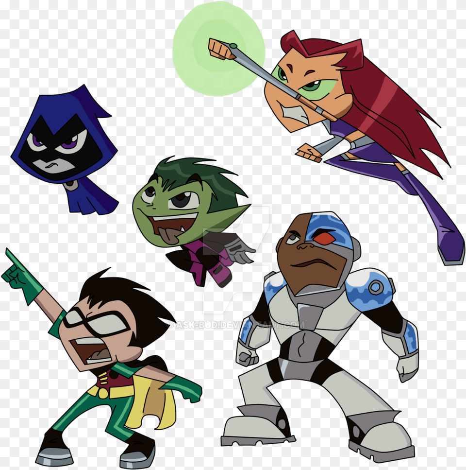 Teen Titans Transparent, Book, Comics, Publication, Baby Png